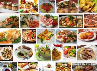 Googlen kuvakaappaus eurooppalaisesta ruoasta