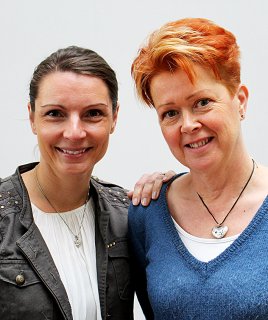 Hanna Visala ja Kirsi Brück 
