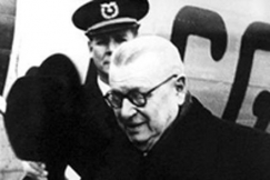 Kuva: J.K. Paasikiven tehtvn oli tunnustella rauhan mahdollisuutta.
(1940-luku)
Pressfoto