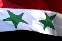Kuva: Syyrian lippu
(yksityiskohta).
AP Graphics Bank