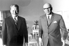 Kuva: Presidentti Urho Kekkonen
ja Willy Brandt.
(1960-luku)
Kalle Kultala