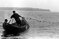 Kuva: Hilm Eklund berättar om fisket på Iniö i början av 1900-talet.