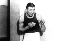 Bild: Gunnar Brlund var en av Finlands strsta boxningstjrnor. Foto: Finlands idrottsmuseum.