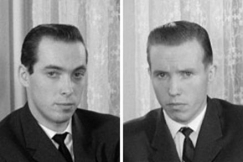 Kuva: Mkihyppjt Kalevi ja Juhani Krkinen. (1961) YLE kuvanauha.