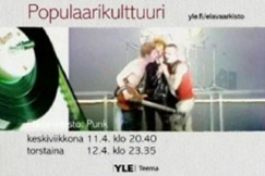 Kuva: YLE Teeman Elv arkisto -sarjan Punk-jakson esittelyvideo. (2007) YLE kuvanauha.