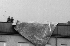 Kuva: Irronnut katto 1964. YLE kuvanauha.