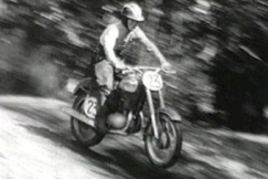 Kuva: Motocross-ajot Lohjalla. (1957) YLE kuvanauha.