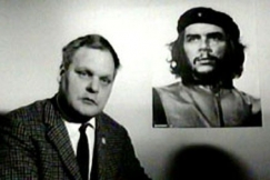Kuva: Rauhanaktivisti Pentti Järvinen. (1968) YLE kuvanauha.