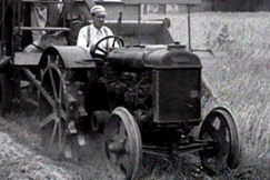 Kuva: Traktorit alkoivat yleisty ennen toista maailmansotaa. YLE kuvanauha.