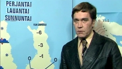 Kuva: Meteorologi Martti Mkel. (1981) YLE kuvanauha.