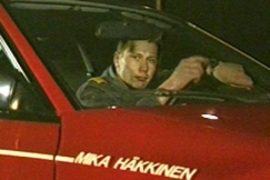 Kuva: Mika Häkkinen varusmiehenä (1989). YLE kuvanauha.