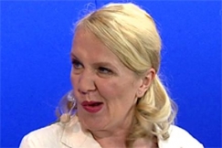 Kuva: Näyttelijä Miitta Sorvali (2009). YLE kuvanauha.