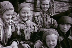Kuva: Lapin asukkaat palasivat sodan jlkeen heti kotiseudulleen. YLE kuvanauha.