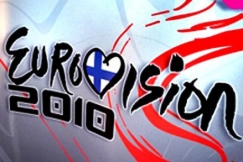 Kuva: Eurovision 2010 -logo. YLE kuvanauha.