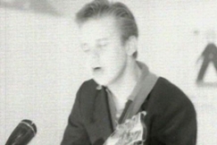 Kuva: Rock-Jerry Haka-kerhossa (1960). YLE kuvanauha.