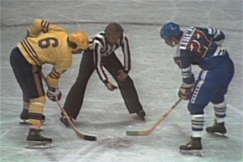 Kuva: Suomi - Romania Wienin MM-kisoissa 1977. YLE kuvanauha.