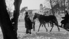 Kuva: Laskiainen Kaivopuistossa Helsingissä (1964) Yle kuvanauha