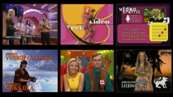 Kuva: Kuvakaappauksia Videotreffit-ohjelman jaksoista (1999-2001) Yle kuvanauha