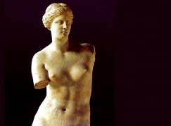 Kuva: Milon Venus (120 eaa.) Louvren taidemuseossa.