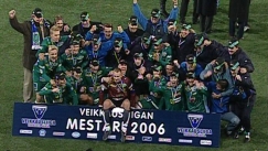 Kuva: Veikkausliigan mestari vuonna 2006: Tampere United. Kuva: YLE Kuvanauha