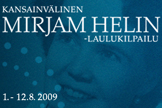 YLE Areena - Mirjam Helin -laulukilpailu 2009