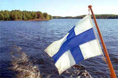 Kuva: Suomen lippu. Kuvaaja Seppo Sarkkinen/YLE.