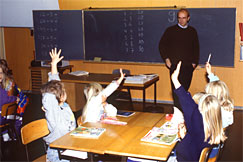 Bild: Skola, YLE Derrick Frilund, 1992
