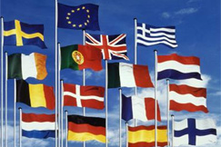 Kuva: Euroopan unioni. Euroopan unionin jsenvaltioiden liput (lippu, lippuja). Lhde: Euroopan komissio.