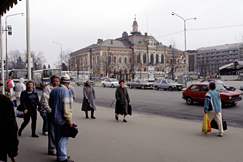 Kuva: Katunkym Kuopiosta 1989. Juha-Pekka Inkinen / YLE