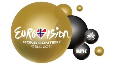 Eurovision 2010 kultainen logo (Kuva: EBU)