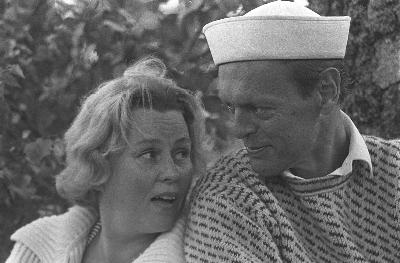 Eva Hemming ja Leif Wager, kuva Kalle Kultala 1970-luku