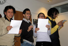 Maahanmuuttajat mediassa -seminaari 18.11.2005 Gustavo liittyy Grupo Latinon vahvistukseksi. Edustettuna on nyt Brasilia, Meksiko, Peru ja Kolumbia.
