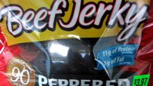 Beef jerkyä tuliaisena Amerikasta. Kuva: Mika Marttinen