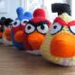 Raaseporilainen Angry Birds -perhe. Kuva: Tapio Kantele