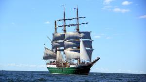 Tall Ships Races Helsingissä - alukset merellä. Kuva:Siiri Huttunen, Yle Olotila