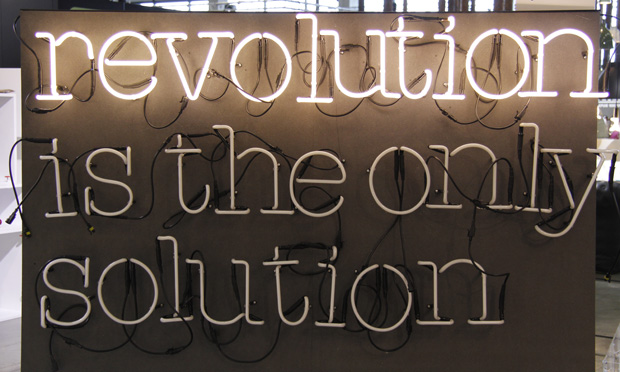 Revolution is the only solution. Kuva: Siiri Huttunen