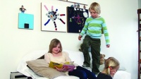 Lastenhuoneen sisustus toimivaksi, hauskaksi ja värikkääksi. KUVA: Matteriashop