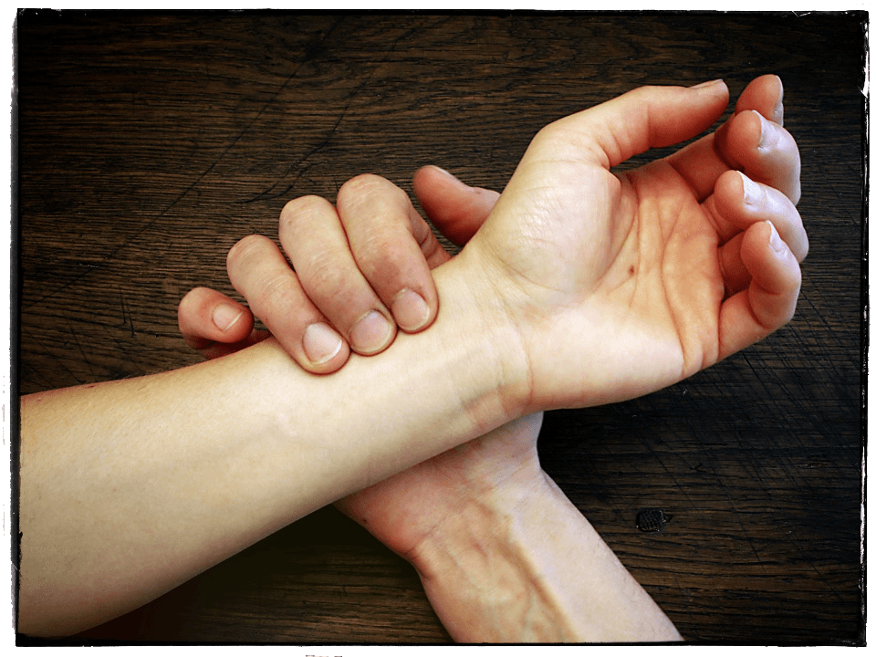 pulssia mitataan ranteesta