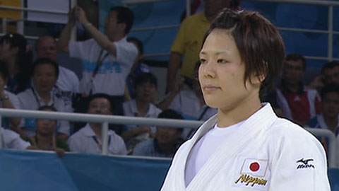 Olympiavoittaja Ayumi Tanamoto.