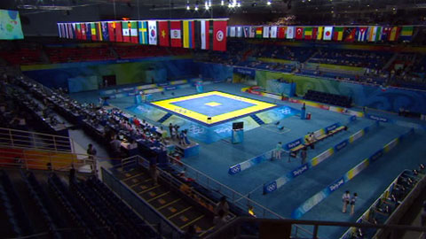 Pekingin taekwondo-areena.