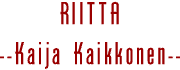 RIITTA - Kaija Kaikkonen