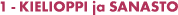 1 - Kielioppi ja sanasto