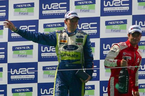 WRC Podium - osa 10