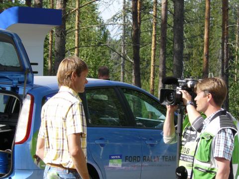 Bossella riitti kiirettä vaikka ei enää ajohaalarit päällä olleetkaan