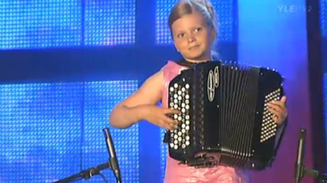 Janina Suihkola voitti Hopeisen Harmonikan 2010