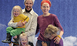 Rousun perhe. Kuva: YLE / Jyrki Valkama