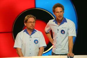 Antti Korhonen ja Lorenz Backman, kuva: Sampo Rautamaa 2004