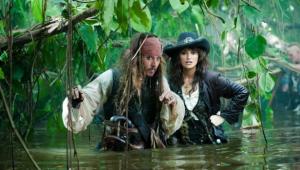 Penelope Cruz ja Johnny Depp uudessa Pirates of the Caribbean -elokuvassa.
