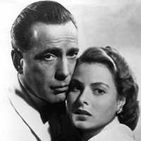 Humphrey Bogart ja Ingrid Bergman elokuvassa Casablanca, YLE