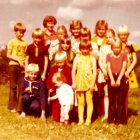 Pyhkäkoululaisia vuodelta 1972. Lähettänyt: Pirkko Hirvi